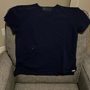 Figs Women’s Limited Edition Scrub Top Navy XS